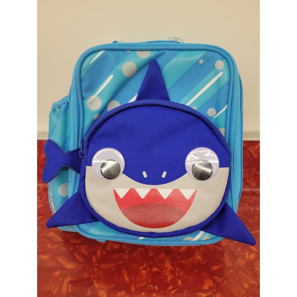 Smash 3D Blue Shark Lunch Bag